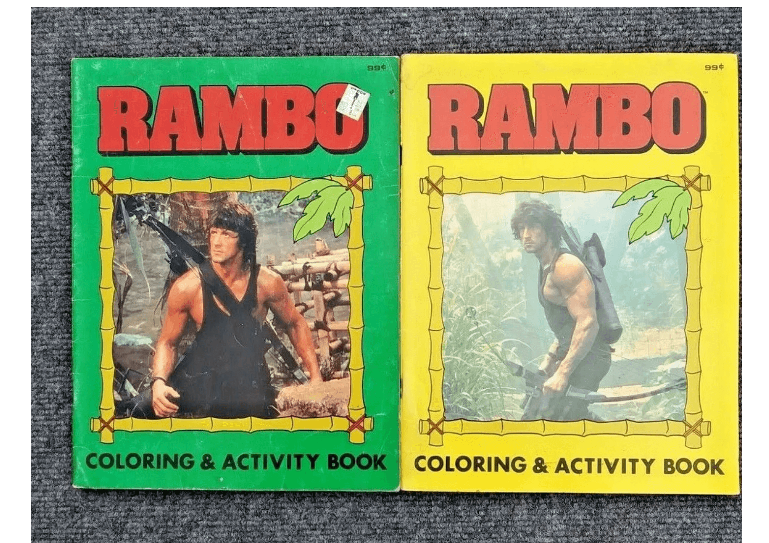 Rambo Coloring Books